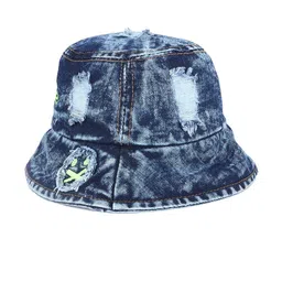Zacharias Kids Textured Cotton Bucket Hat image 2