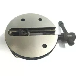 Assorts Quality Precision Rotary Table 100 mm (4 Inch) with Round Vices & Clamping T Nut Bolts (with 80 mm Round Vice) image 3