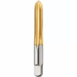 TOTEM 3/8 Inch HSS NPT TiN Gold Straight Fluted Tap-picture-24