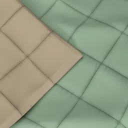 BIANCA Olive Green & Beige Microfiber AC Room Single Bed Comforter image 2