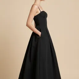 bebe Fit & Flare Midi Dress image 3