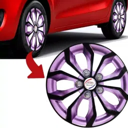 Auto Pearl R12 Press Type With Retention Ring PTA126 Wheel Cover for Maruti Eon 42.5 cm image 2