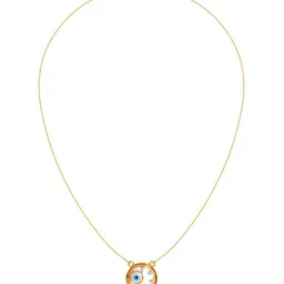 Joyalukkas Eternal time Evil Eye gold Necklace - 4.308 gms-picture-40