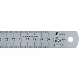 Shinwa Rules Stainless Steel Imono Scale cm Display Silver, 68536492-picture-34