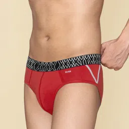 XYXX Men Pack Of 3 Mid-Rise Basic Briefs XYBRF3PCKN852 image 2