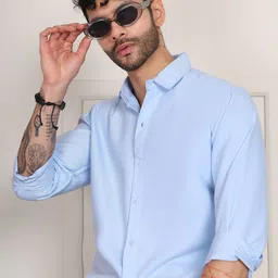 Tanip Spread Collar Regular Fit Cotton Shirt-picture-28