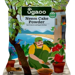 Ugaoo Neem Cake Powder for Plants 1 Kg - Organic Fertilizer & Pest Repellent-picture-18