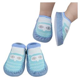 Bembika Owl Designed Applique Detailed Socks Shoe - Sky Blue-picture-27