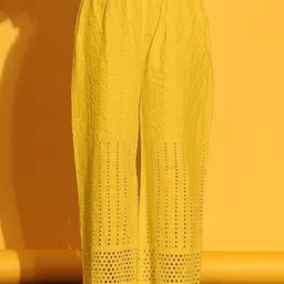 CORSICA Women Relaxed Straight Leg Loose Fit Easy Wash Pleated Trousers-image-45