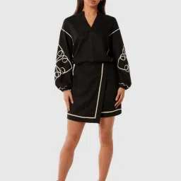 forever new Claude Wrap Mini Skirt image 5