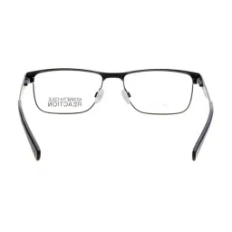 Kenneth Cole Black Square Eye Frames for Men image 4