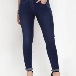 Westwood Blue Regular Fit Jeggings-image-69