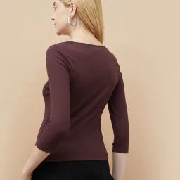 Fame Forever by Lifestyle Women's Red T-Shirt image 2