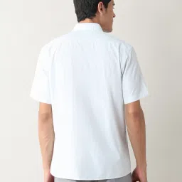 Arrow Green Regular Fit Checks Shirt image 2