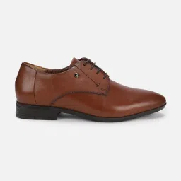 Van Heusen Men's Brown Derby Shoes image 2