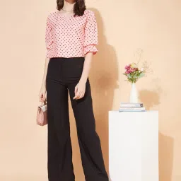 SELVIA Peach Printed Top image 5