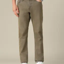 U.S. Polo Assn. Denim Co. Brown Cotton Slim Fit Jeans-picture-32