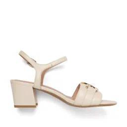 Geox Women's D New Eraklia 50 B Off White Back Strap Sandals image 2