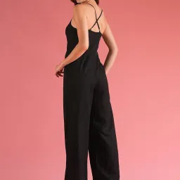 Globus Black Maxi Jumpsuit image 2