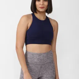 Forever 21 Navy Cotton Tank Tops-image-4