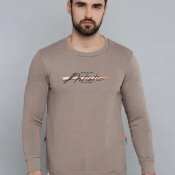 showoffff Showoff Taupe Regular Fit Printed Sweatshirt-picture-17