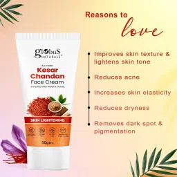 Globus Naturals Kesar Chandan & Kumkumadi Face Cream Combo image 2