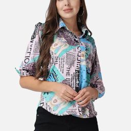 Cation Multicolored Printed Shirt-picture-24