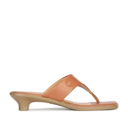 Bata Women's VALERIA Tan Thong Sandals image 2