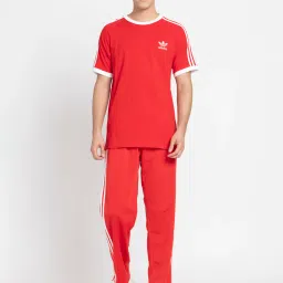 Adidas Originals FIREBIRD Better Scarlet Regular Fit Striped Trackpants image 5