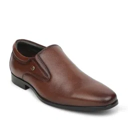 Liberty Men's Brown Slip-On Shoes image 2