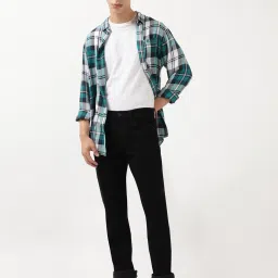 Lee Travis Black Slim Fit Lightly Washed Jeans image 5