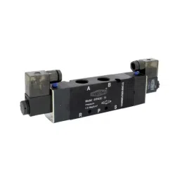 Hydint 3/5 Way Double Solenoid Valve 12.7 mm (1/2 Inch) Nitrile Seal, 4VH430C-15 image 2