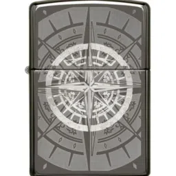 Zippo Sapphire Blue Pixel Game Design Brass Pocket Lighter image 5