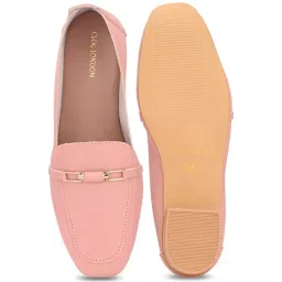Clog London Women's Peach Casual Loafers image 5