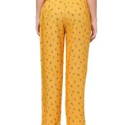 Soie Yellow Printed Pyjamas image 2