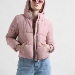Only Pink Regular Fit Puffer Jacket-image-60