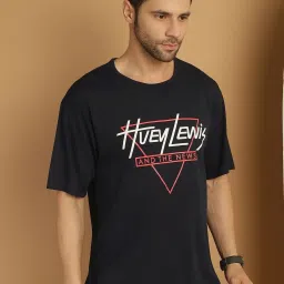 Vimal Jonney Red & Black Regular Fit Printed T-Shirt image 2