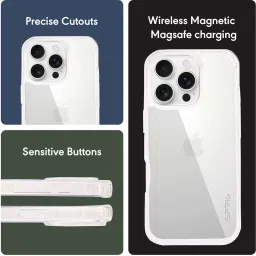 Sprig Back Cover for IPHONE 16 PRO MAX (Transparent) image 2