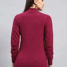Monte Carlo Wine Wool Regular Fit Sweater image 2
