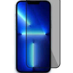 DUCE 0.3mm Ultimate 2.3D Privacy Tempered Glass Compatible with i-Phone 13/13 Pro (6.1") image 1