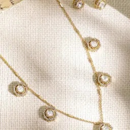 Rubans Gold-Tone Plated Set for Women image 2