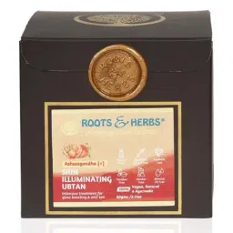 ROOTS AND HERBS Ashwagandha (+) Skin Illuminating Ubtan - 100 gm image 4