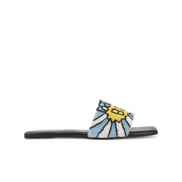 Anouk Women Embellished Ethnic Open Toe Flats image 4