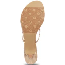 Mochi Women's Rose Gold Thong Stilettos image 4
