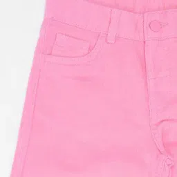 Pantaloons Junior Girls Moonlite Mauve Pants image 4