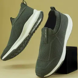 Duke Men's Olive Walking Shoes-picture-34