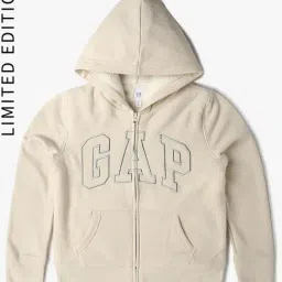 GAP Girls White Embroidery Hoodie-picture-23