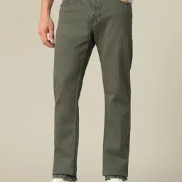 U.S. Polo Assn. Denim Co. Green Cotton Slim Fit Jeans image 4