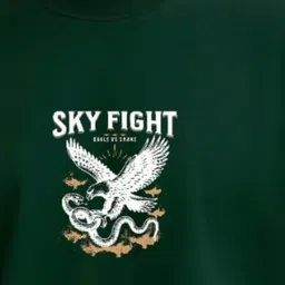 UrGear Men Graphic Printed Round Neck Oversized T-shirt image 3