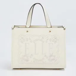 Elle Cream Printed Handbag-picture-15